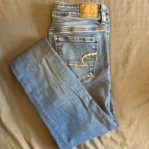 American Eagle Next Level Stretch Skinny Jeans.